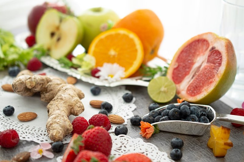 assorted fruits and spices